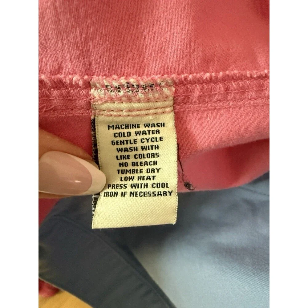 Ralph Lauren‎ Women's Pink  Denim Jean  Jacket Size XLarge  Vintage Trucker XL - Picture 5 of 6